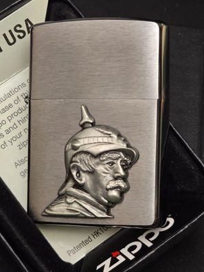 Zippo Otto von Bismarck, Emblem (Custom PIN Style) Lighter, German Empire CG #121