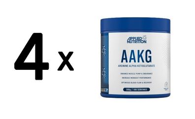 4 x Applied Nutrition AAKG, 3000mg - 300g