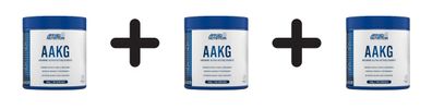3 x Applied Nutrition AAKG, 3000mg - 300g
