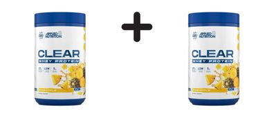 2 x Applied Nutrition Clear Whey Protein, Pineapple - 875g