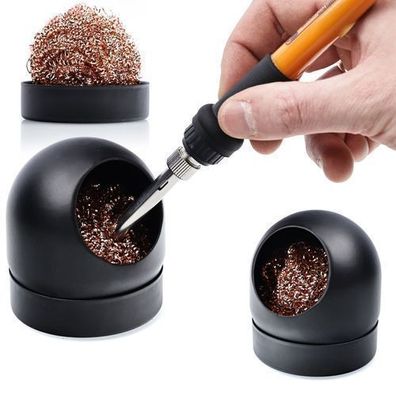 Rosfix Lötspitzenreiniger Metallwolle – Ø6,6 cm Höhe 7 cm | ohne Wasser