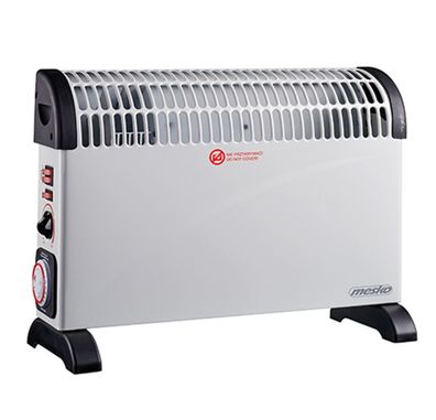Mesko MS 7741 Elektrischer Konvektorheizung - 2000 W mit 3 Stufen, Weiß