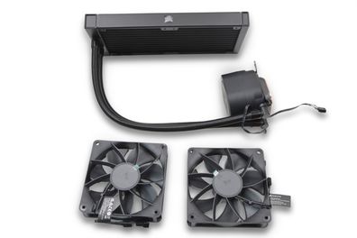 Corsair Nautilus 240 RS CPU-Flüssigkeitskühler 240 mm Radiator Schwarz