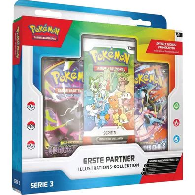 Pokemon Erste Partner Illustrations-Kollektion Serie 3