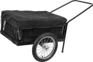 Wagen Artur, mit Einsatz, anthrazit, 140x74x72 cm, max. 160 kg