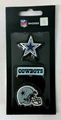 NFL Football 3er Pin Set Dallas Cowboys Anstecknadel 3 Stück 5015860263620