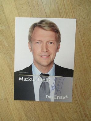 ARD Europastudio Brüssel Markus Preiß - handsigniertes Autogramm!!!