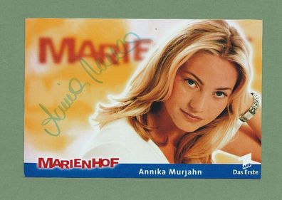 Annika Murjahn( Marienhof ) - persönlich signiert