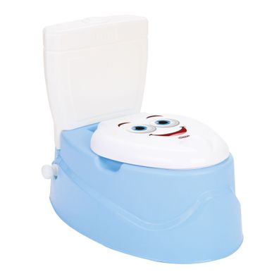 Töpfchen Kinder mit Musik Kindertoilette blau ab 18 Monate Training / blau
