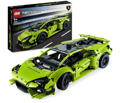 LEGO Technic 42161 Lamborghini Huracán Tecnica grün, 806 Teile, ab 9 Jahren