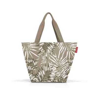 reisenthel shopper M jungle sand ZS6040 braun Blätter Schultertasche Shopper