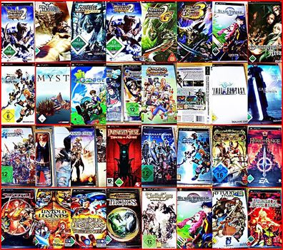 PSP XXL Games Auswahl: Rollenspiel, RPG, Action, Final, Harvest, Tactics Ogre, Story