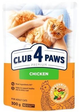 CLUB 4 PAWS KATZE 300 g Hähnchen