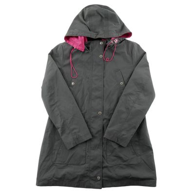 Nautica Damenparka Hooded Utility Rain Jacket Größe XL #QWE1067