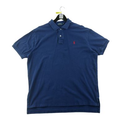 Polo Ralph Lauren Kurzärmeliges Herren Mesh Polo Größe XL #QWE1041