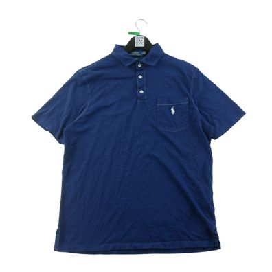 Polo Ralph Lauren Kurzärmeliges Herren-Poloshirt Größe M #QWE0365