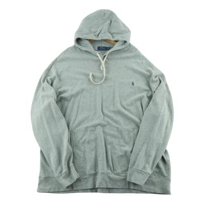 Polo Ralph Lauren Herren Kapuzenpullover Grau Größe 2XL #QWE4040