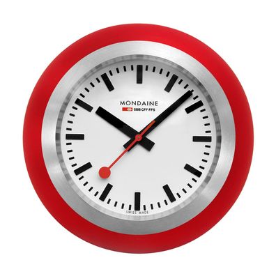 Mondaine Rote Tischuhr Quarz A660.30335.16SBP