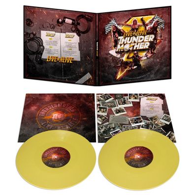 Thundermother - Live´N´Alive 2LP (Solid Yellow Vinyl)