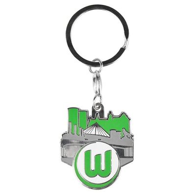 VfL Wolfsburg Keychain Schlüsselanhänger Einkaufschip 2241