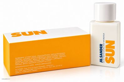 Jil Sander SUN Damen Eau de Toilette 75 ml EDT Spray Original Neu OVP