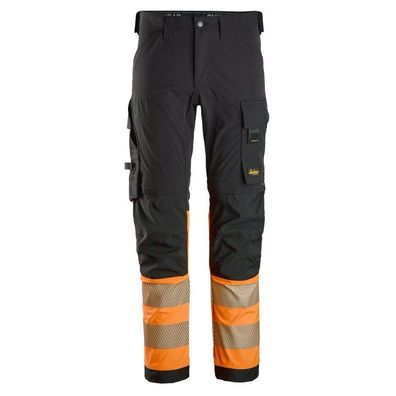 Snickers Workwear Arbeitshose High-Vis 4-Wege Stretchhose Cl1 6335