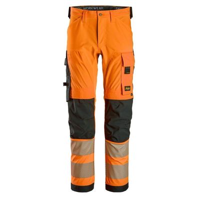 Snickers Workwear Arbeitshose High-Vis 4-Wege Stretchhose Cl2 6336