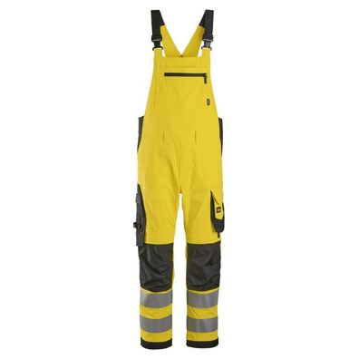 Snickers Workwear Arbeitshose High-Vis Latzhose Cl2 6043