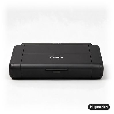Canon MAXIFY BX110 mobiler A4-Farbtintenstrahldrucker mit Akku, WLAN und USB-C