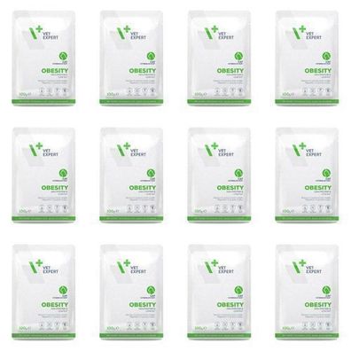Nassfutter für Katzen VetExpert Veterinary Diet Übergewichtige Katze 12 x 100 g