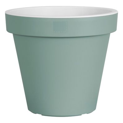 Geli Pflanztopf 40cm eukalyptus/weiss