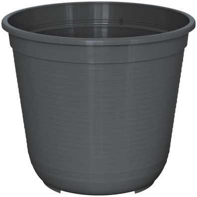 Geli Blumentopf Standard Anthrazit Ø 36 cm - Kunststoff