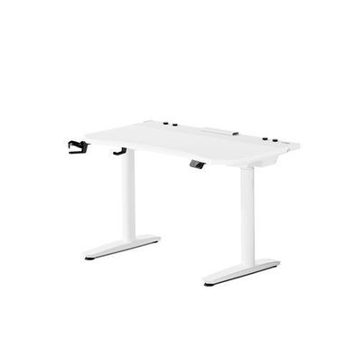 Elektrisch verstellbarer Gaming-Schreibtisch „Diablo X-Forge“, weiß, 1200 x 700 mm