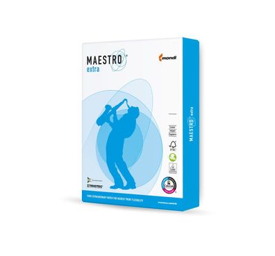 Mondi Maestro Extra Kopierpapier 70g/m² DIN-A4 - 500 Blatt hochweiß