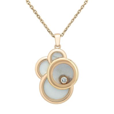Chopard - Happy Dreams Rose Gold Mother-of-Pearl Pendant 799888-5008