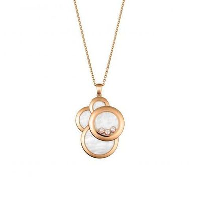 Chopard - Happy Dreams Rose Gold Mother-of-Pearl Pendant 799769-5009