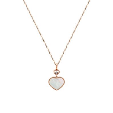 Chopard - Happy Hearts Rose Gold Mother-of-Pearl Pendant 797482-5301