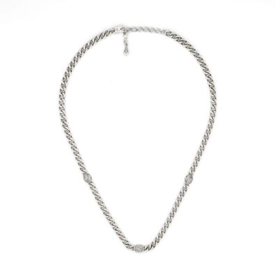 Gucci - YBB843630001 - Gucci Interlocking Collana Gucci Interlocking in argento passi