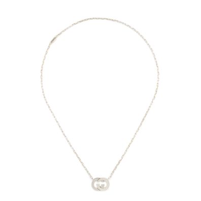 Gucci - YBB853964001 - Gucci Interlocking Necklace Gucci Interlocking in 925 sterling