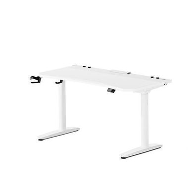 Elektrisch verstellbarer Gaming-Schreibtisch „Diablo X-Forge“, weiß, 1400 x 700 mm