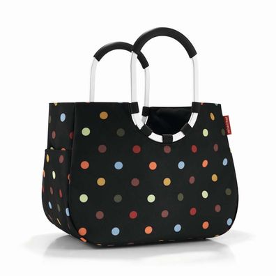 reisenthel loopshopper L OR7009 dots 25L schwarz shopper Schultertasche