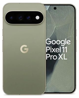 Google Pixel 11 Pro XL 256GB Olive 6,8 Zoll Quad HD 120 Hz 50 MP 12 GB RAM