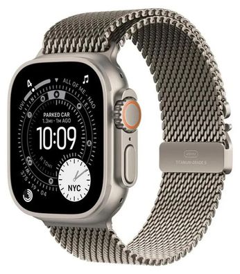 Apple Watch Ultra 3 Titanium Natural Milanese Loop Natural M 5G GPS eSIM Unisex