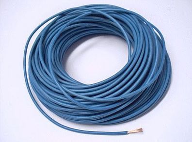 5 Meter Elektro Schaltlitze 1,5mm Kupferlitze flexibel mehradrig blau