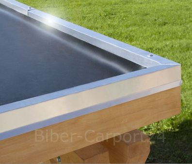 EPDM-Folie für Carport Garage Flachdach Dachbegrünung Dach mit Kies Folie Preis je1m²
