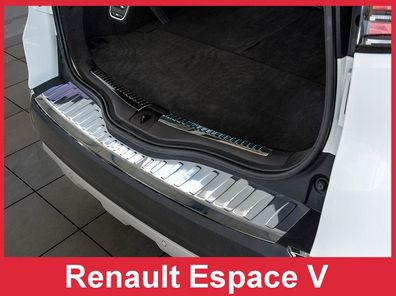 Ladekantenschutz | Edelstahl passend für Renault Espace V Initiale 2015->