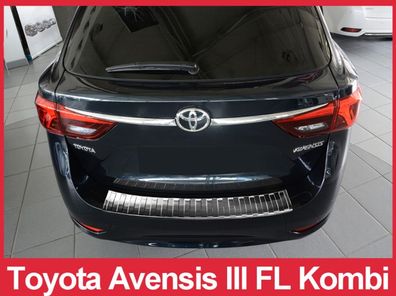 Ladekantenschutz | Edelstahl passend für Toyota Avensis III combi FL2015->