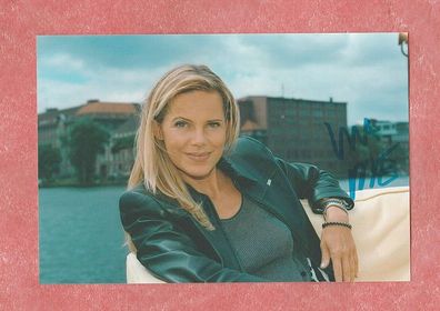 Nina Ruge (deutsche Fernsehmoderatorin und Journalistin) 18x13cm - pers. signiert
