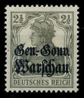 BES 1WK D-POST IN POLEN Nr 6b postfrisch X774782