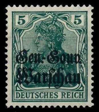 BES 1WK D-POST IN POLEN Nr 8b ungebraucht X7747A6
